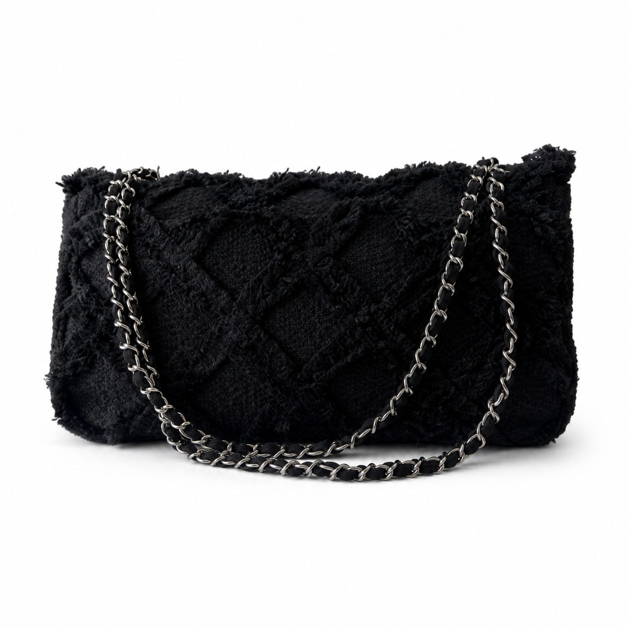 Chanel Maxi Classic Quilted Flap Bag | CC Hardware & Chain — 38cm