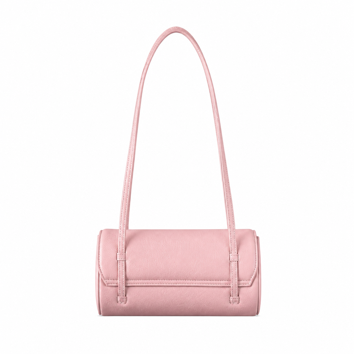 Chanel Blush Pink Cylindrical Shoulder Bag | Twin Rope Strap — 20cm