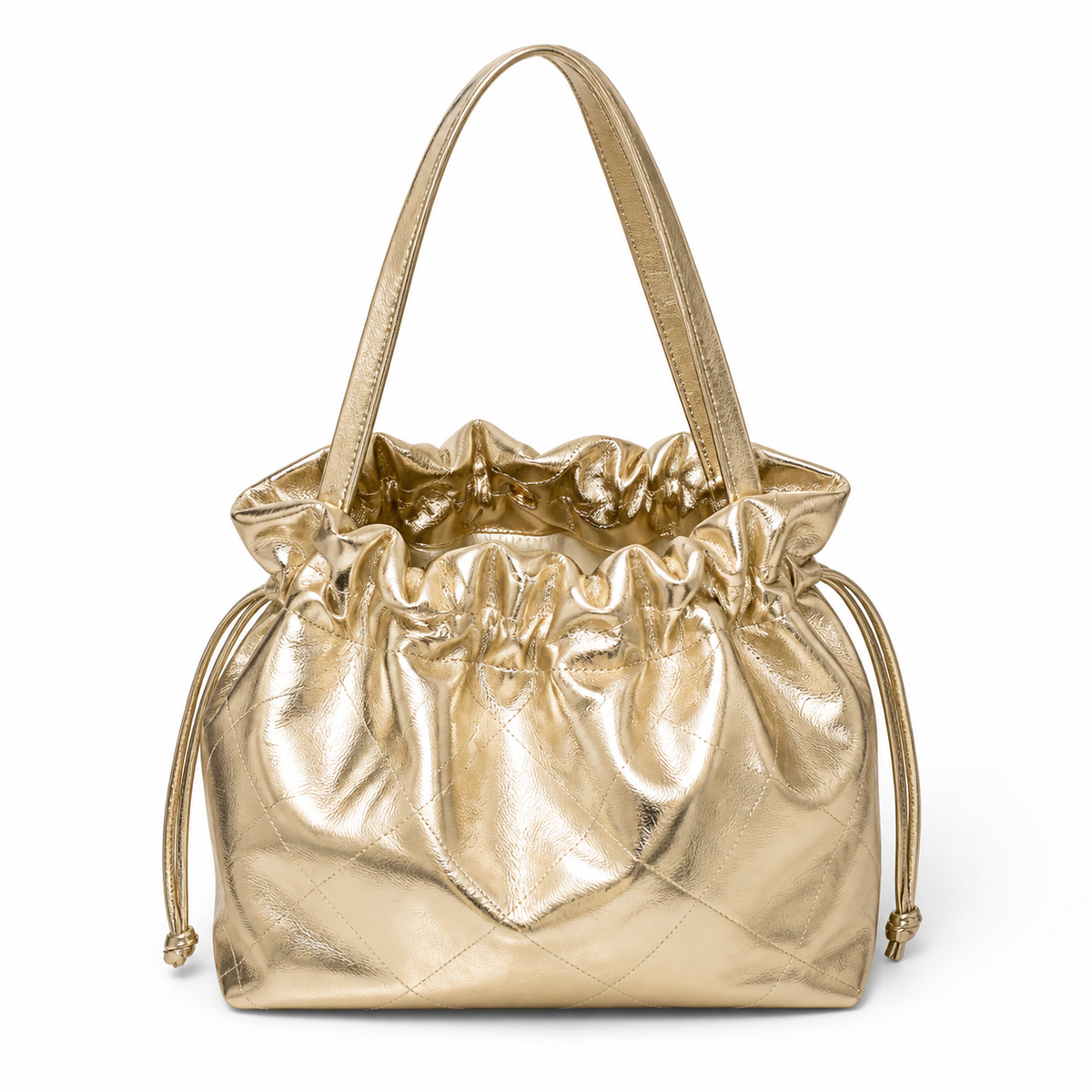 Chanel Classic Quilted Tote Bag | CC Hardware Leather Chain Strap — Large Capacity