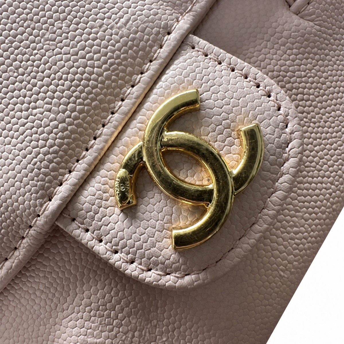 Chanel Classic Quilted Mini Horizontal Flap Bag | CC Turn-Lock Chain Strap — 17cm
