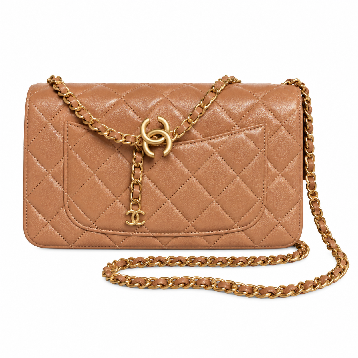 Chanel Quilted Crossbody Bag 20×13×7cm