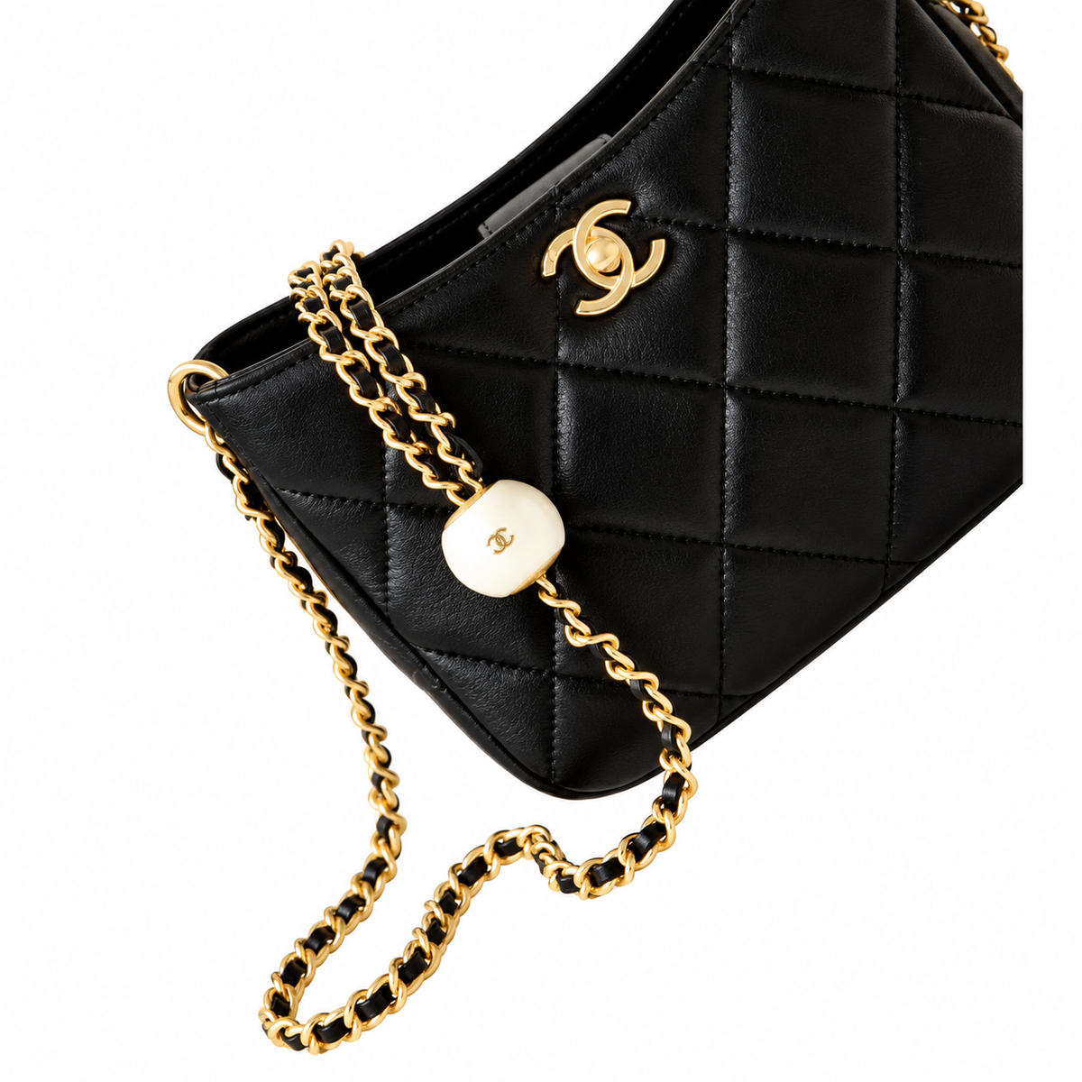 Chanel Quilted Mini Pochette Bag 13×18×7cm