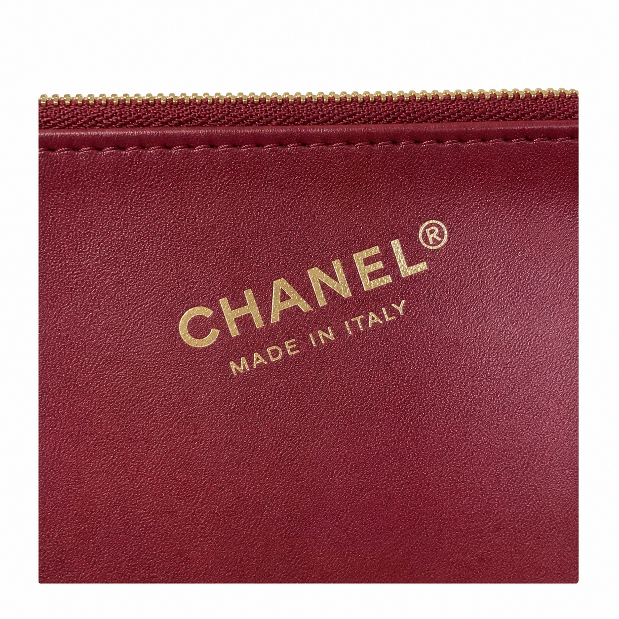 Chanel Bucket Bag Deep Burgundy Quilted Suede | Smooth Leather Strap & Gold Buckle — 23cm