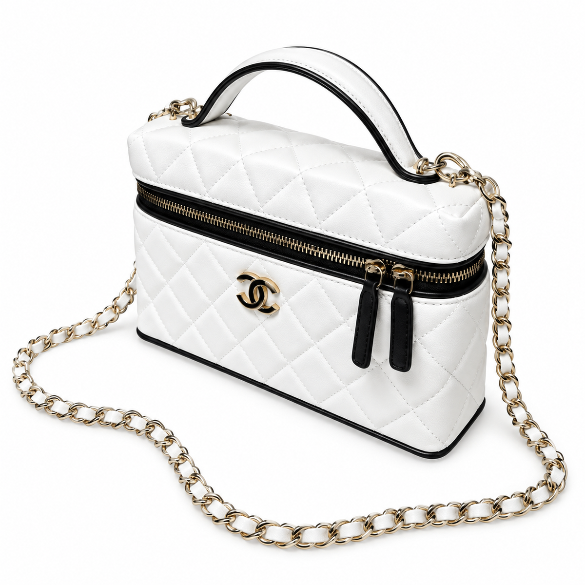 Chanel Quilted Slim Flap Bag 19.5cm