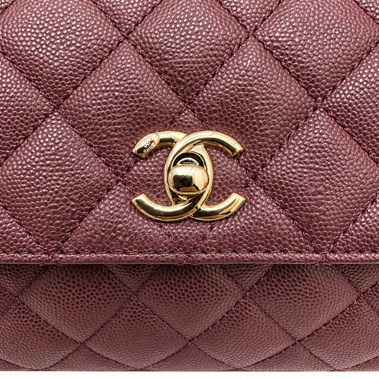 Chanel Classic CC Quilted Flap Bag | Gold Hardware & Chain — 24cm