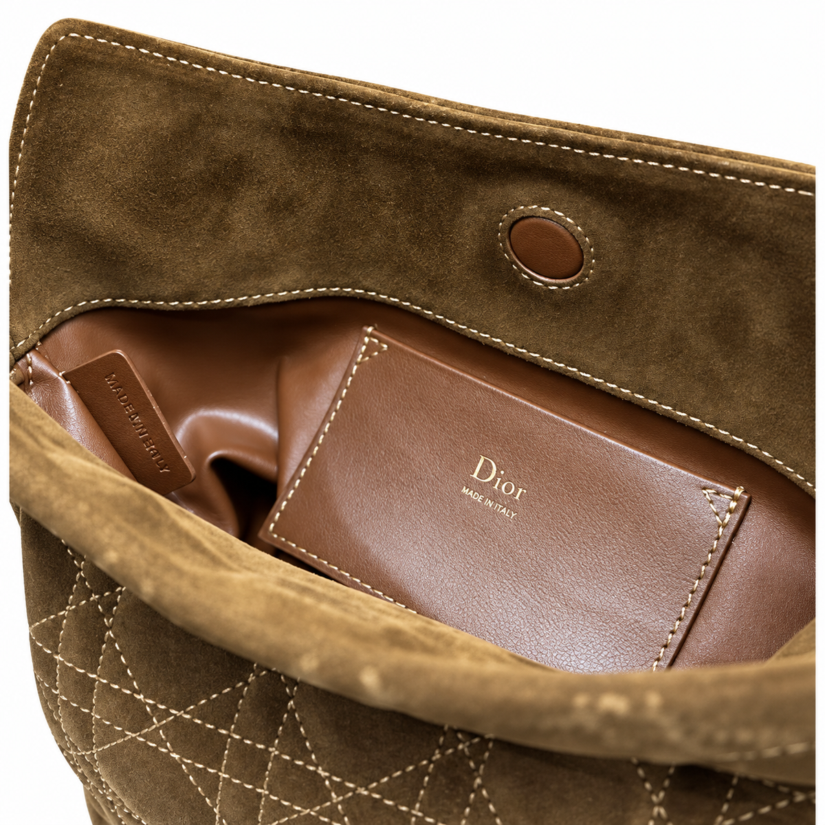 Dior Cannage Quilted Signature Tote Bag 24cm