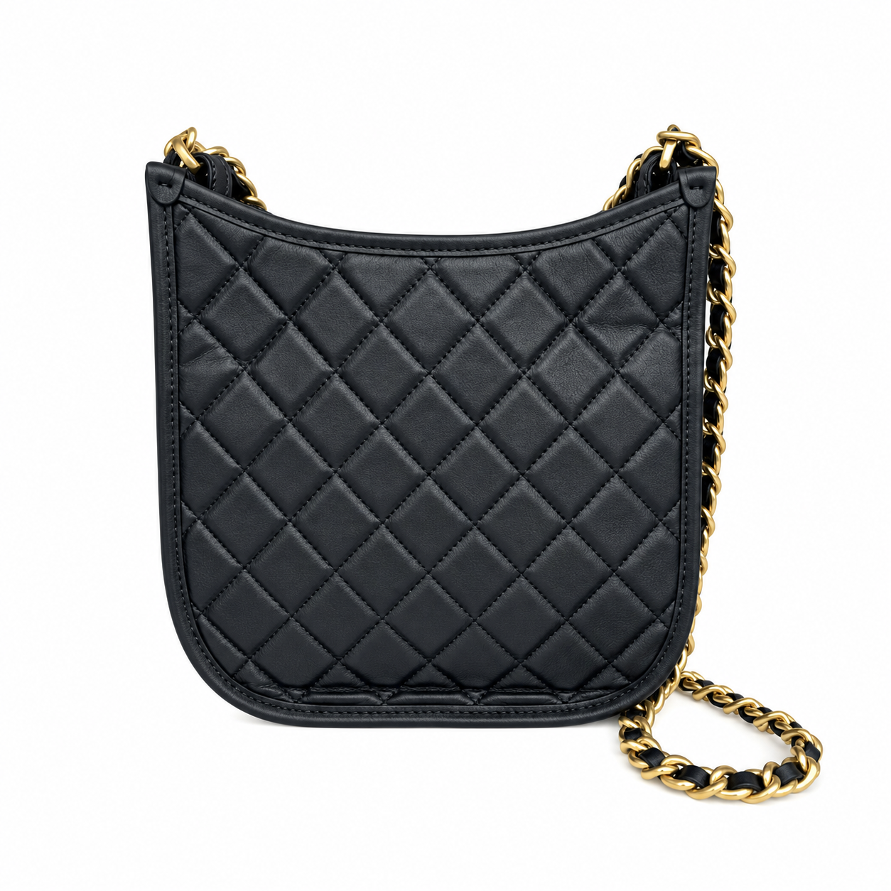 Chanel Quilted Medium Crossbody Flap Bag 24×22.5×7.5cm