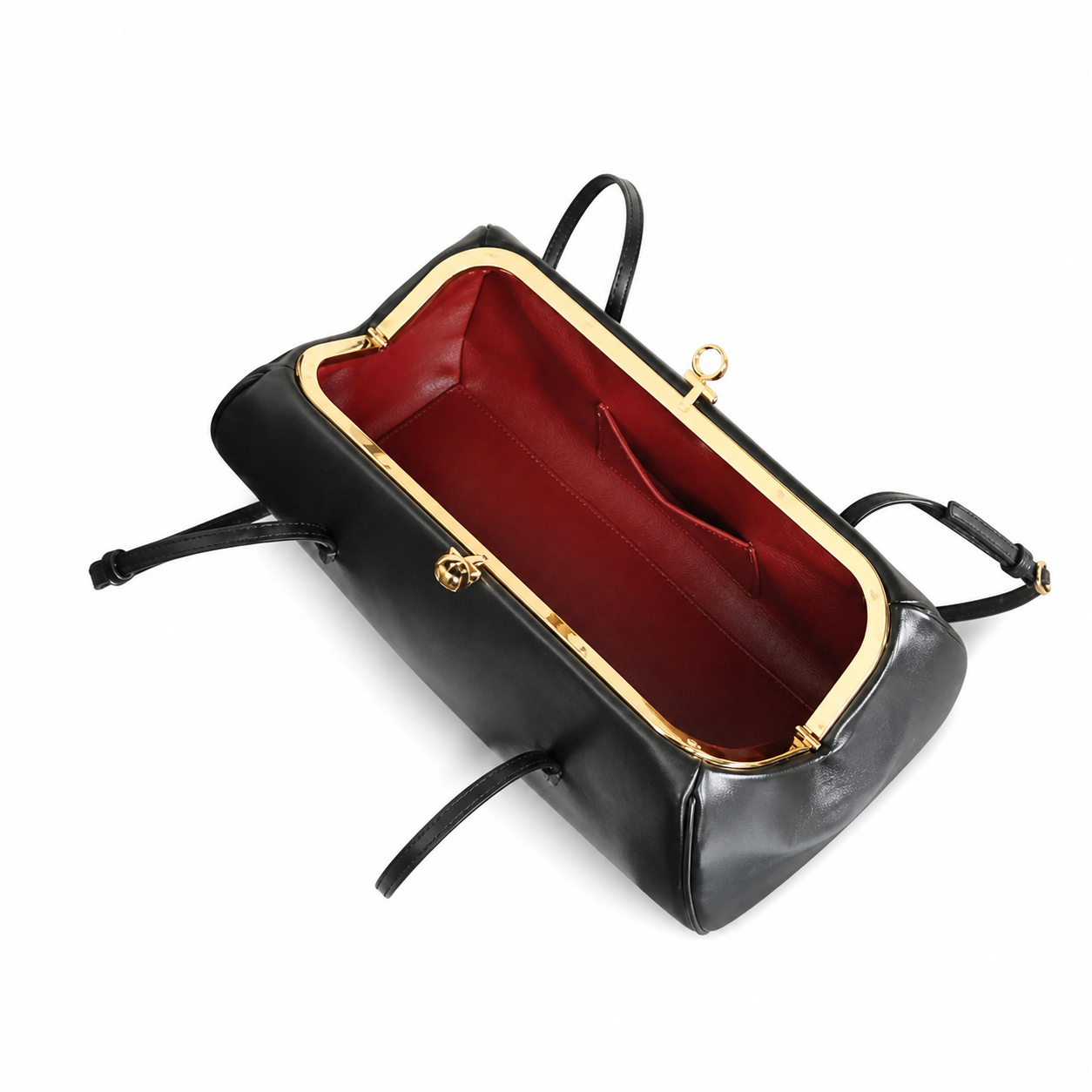 Chanel CC Smooth Calfskin Cylinder Bowling Bag | Gold CC Clasp — 36cm