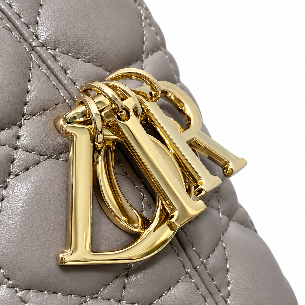 Dior Lady Dior Patent Crossbody Bag