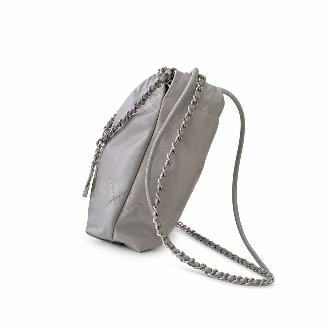 Chanel Classic Quilted Mini Tote Bag | CC Hardware Leather Chain Strap — 19x20cm