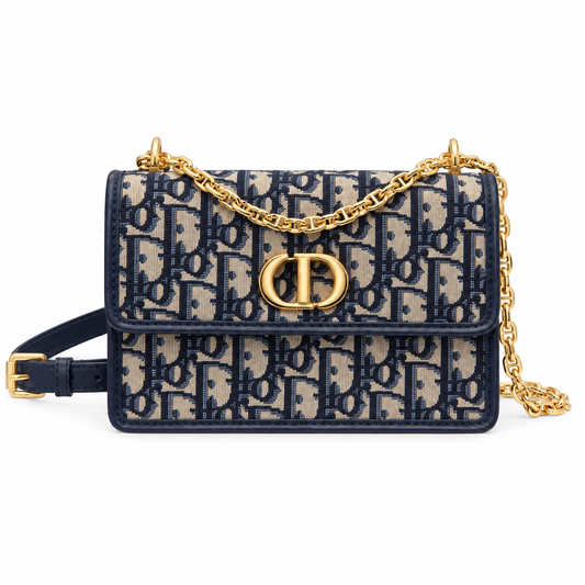 Dior Cannage Quilted Evening Mini Bag 18cm
