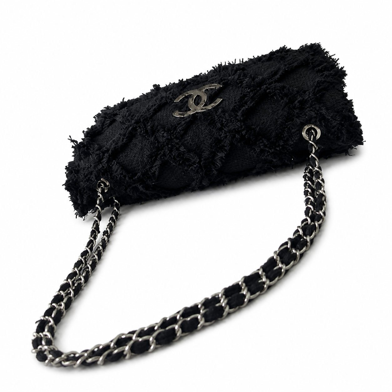 Chanel Maxi Classic Quilted Flap Bag | CC Hardware & Chain — 38cm