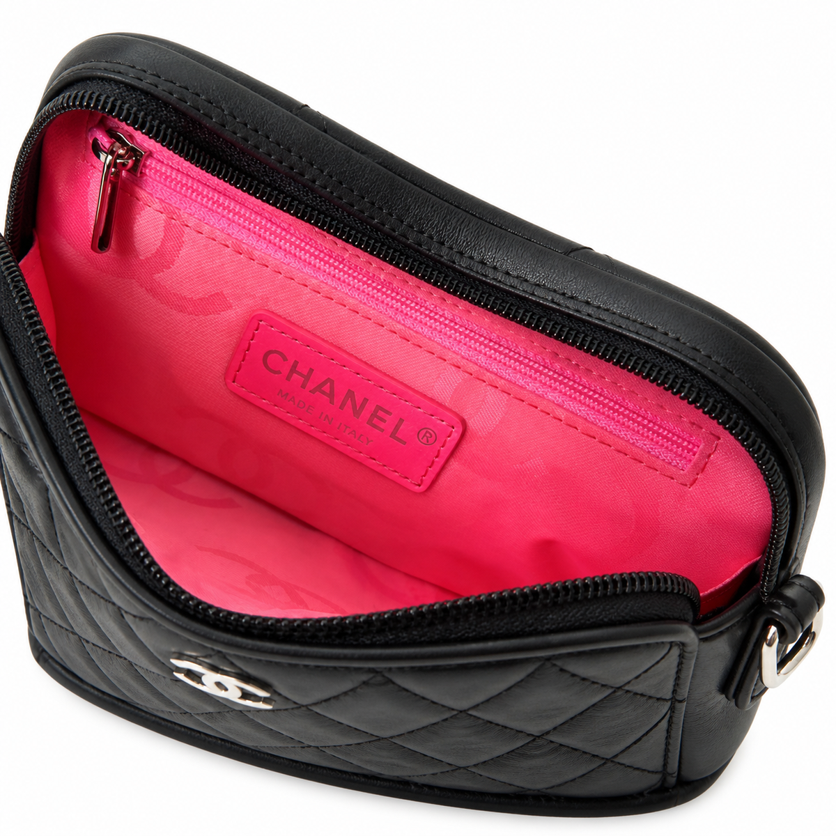 Chanel Quilted CC Mini Top Handle Evening Bag | Detachable Chain — 20cm