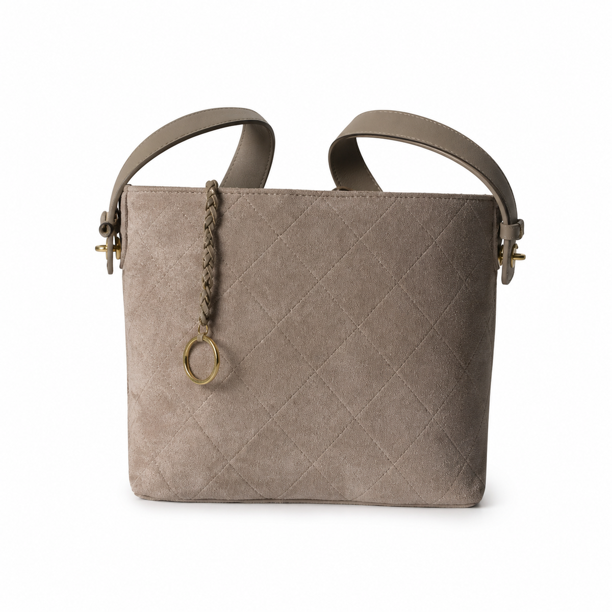 Chanel CC Quilted Top Handle Bag | Detachable Chain & Gold — 27cm