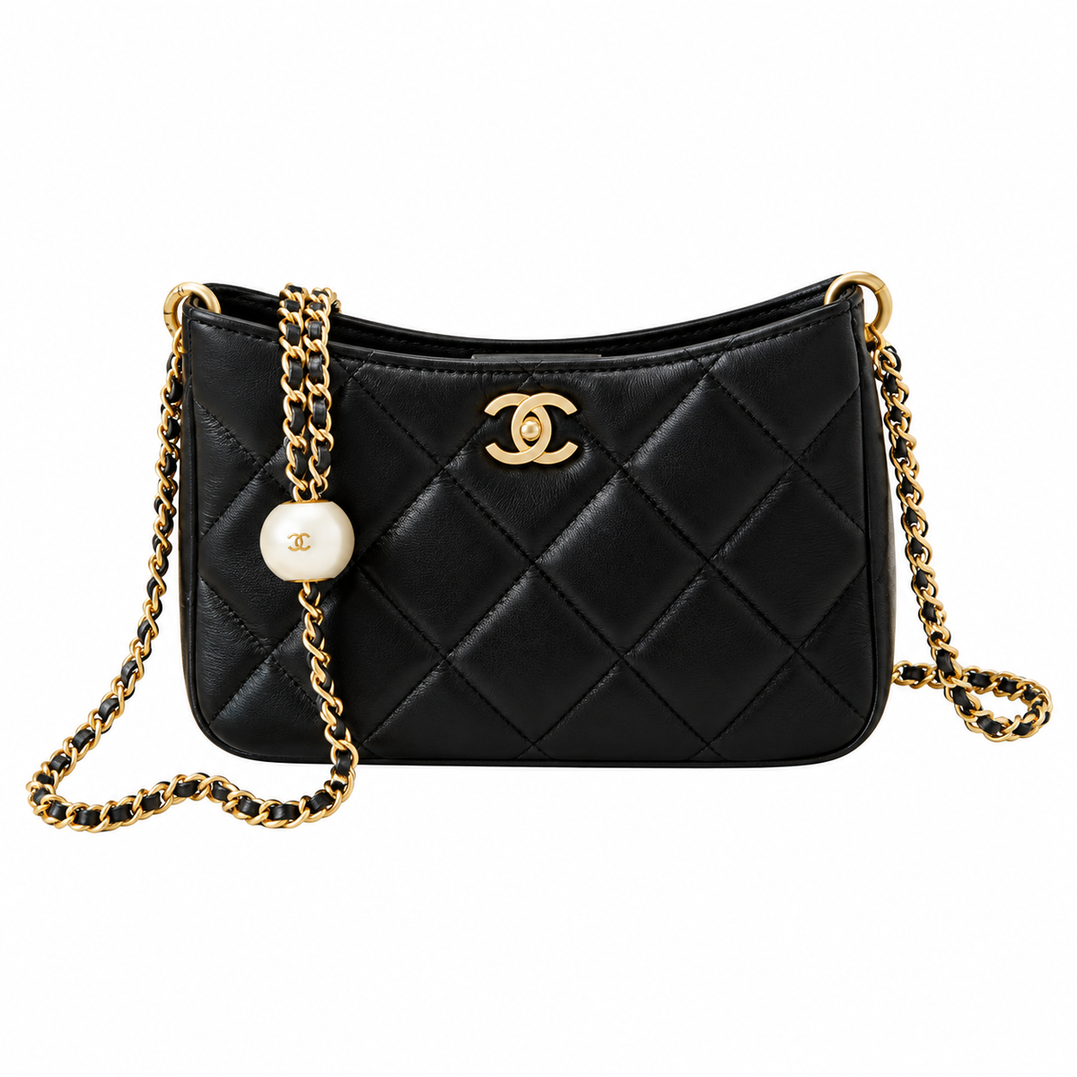 Chanel Quilted Mini Pochette Bag 13×18×7cm