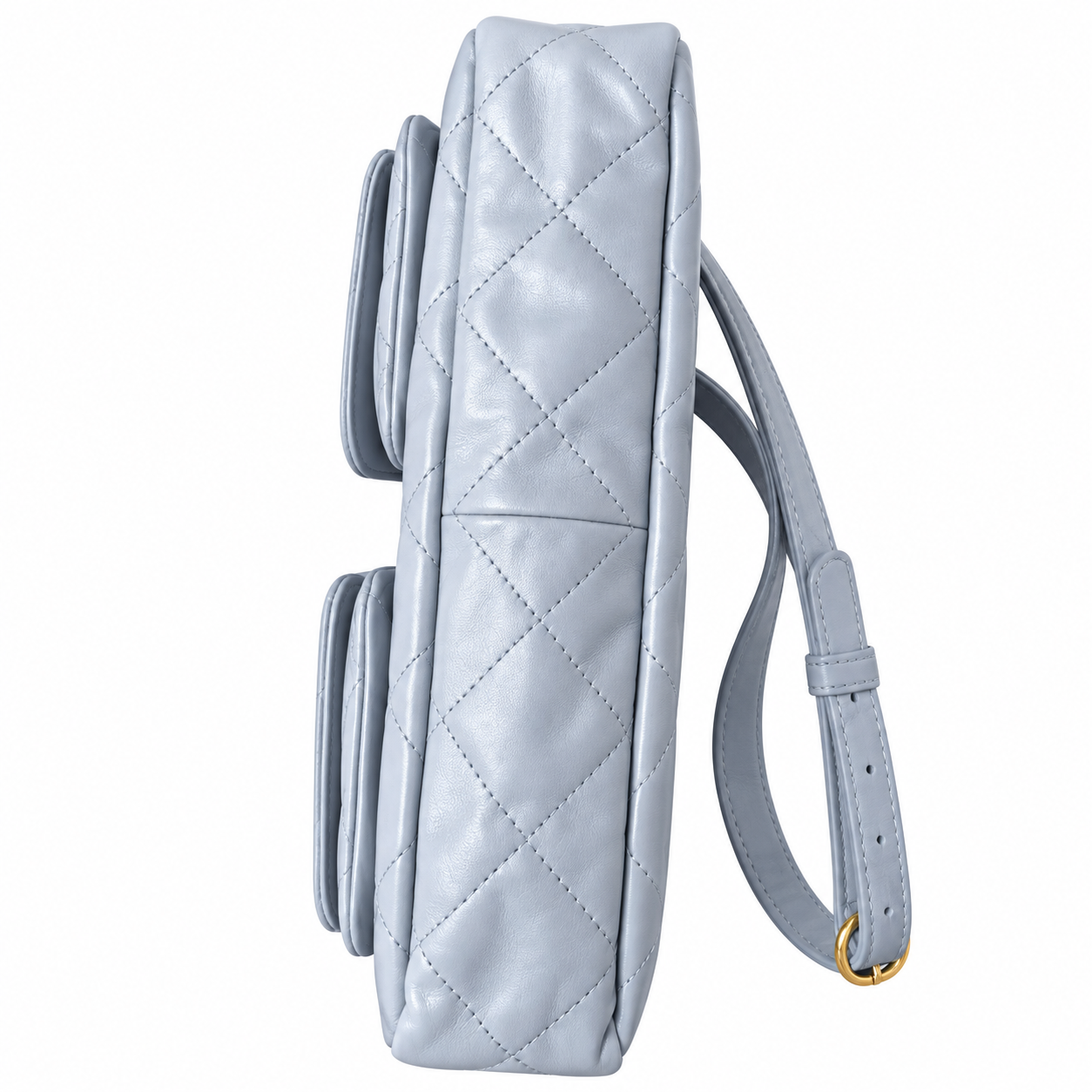 Chanel Quilted Tall Slim Shoulder Bag 21.5×30×5cm