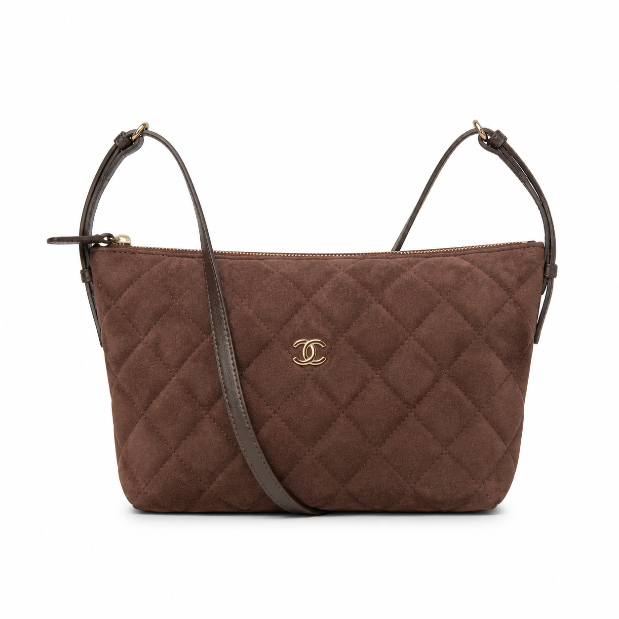 Chanel Classic Quilted Flap Handbag | CC Turn-Lock & Chain — 19cm