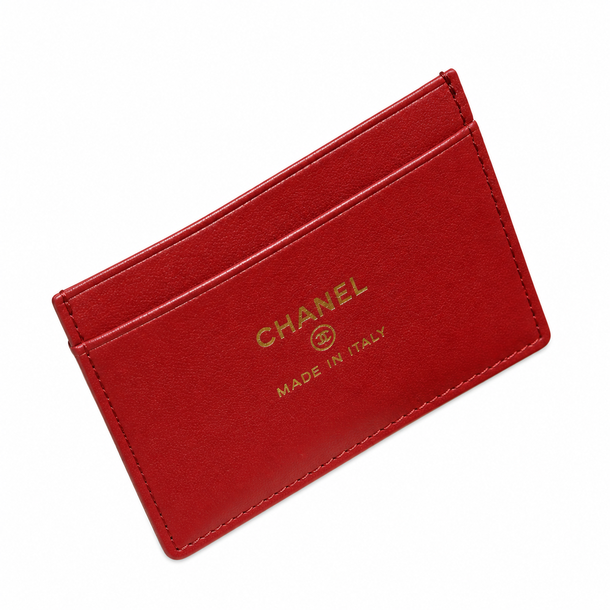 Chanel Blush Pink Caviar Mini Vanity Case | Raised Gold CC & Lobster Clasp Chain — 19cm