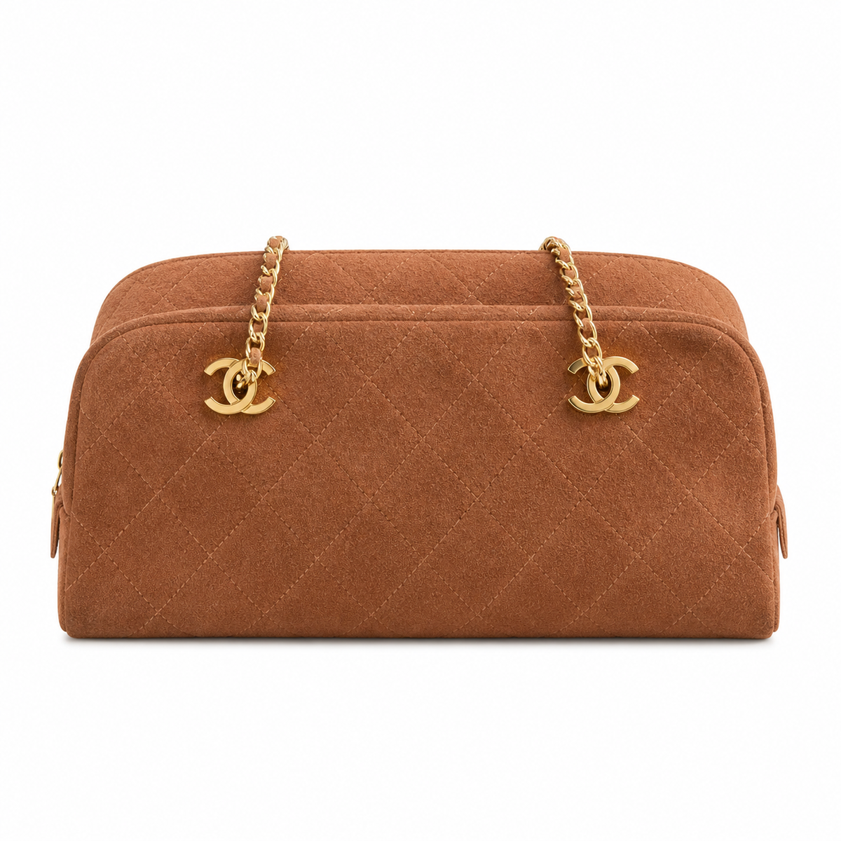 Chanel Quilted CC Wide Flap Handbag | Chain Strap — 32cm