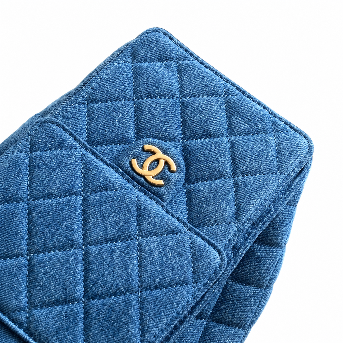 Chanel Classic Quilted Large Top Handle Tote Bag | CC Turn-Lock Chain Strap — 40cm