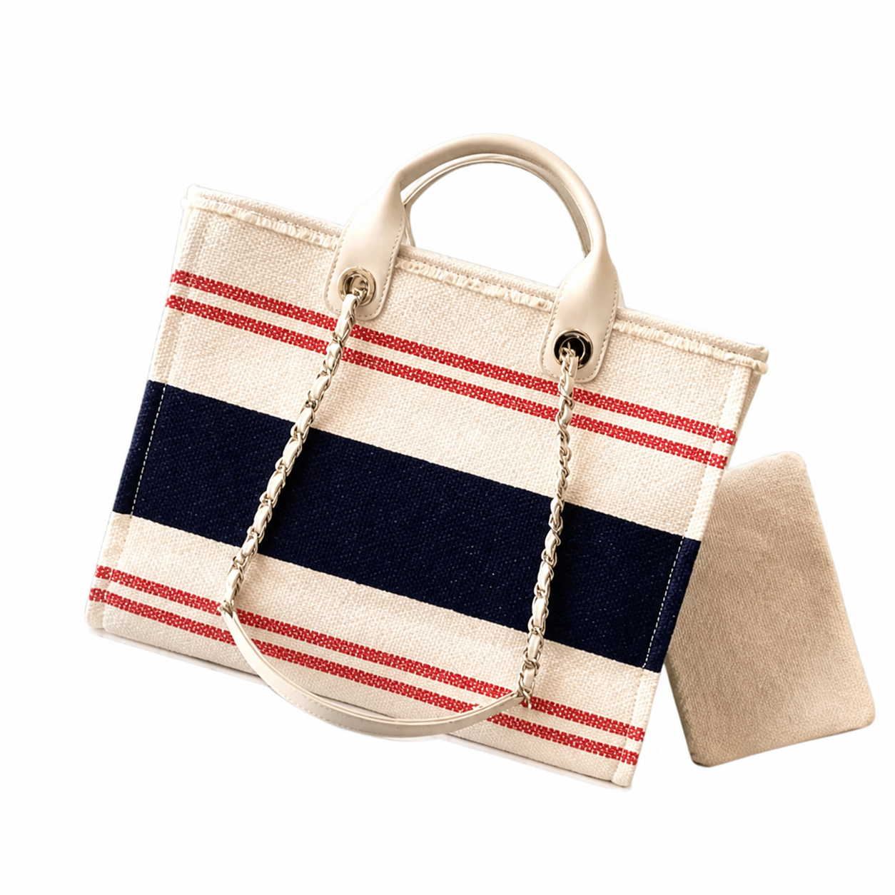 Chanel Classic Quilted Flap Bag | CC Turn-Lock Leather Chain Strap — 38cm