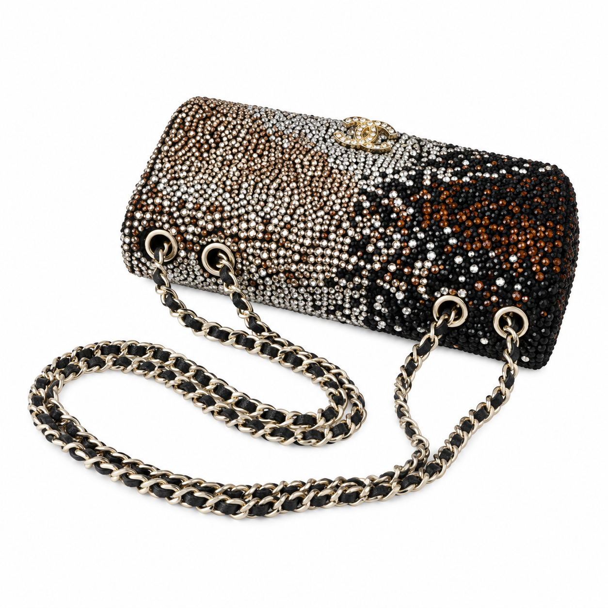 Chanel Quilted Flap Shoulder Bag 20cm