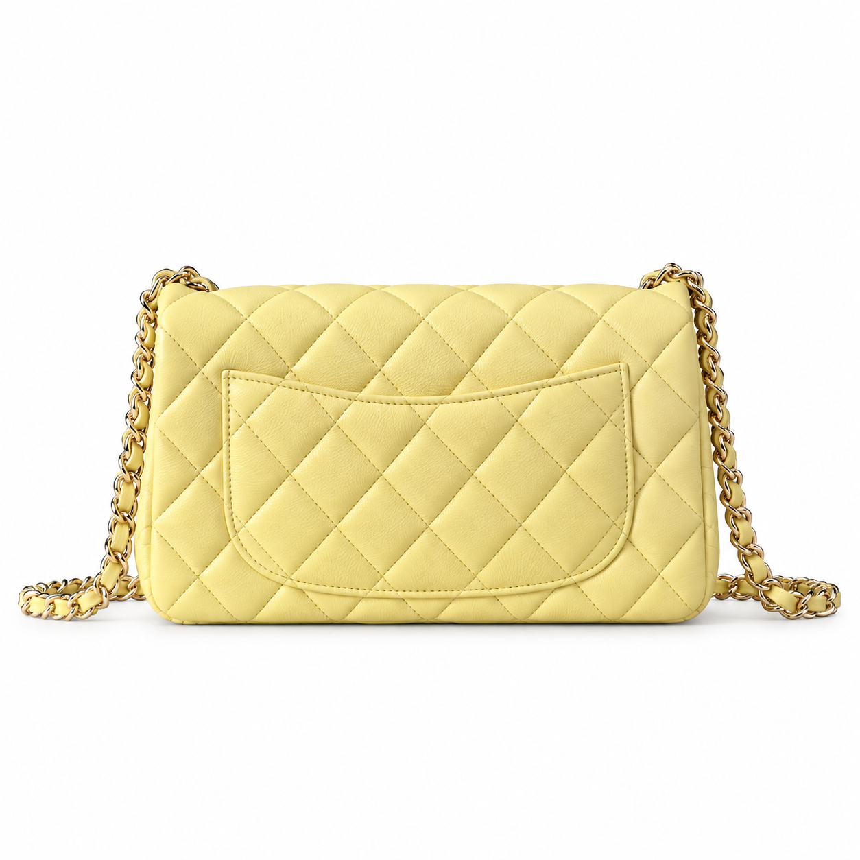 Chanel Quilted Leather Crossbody Bag 20×13×7cm