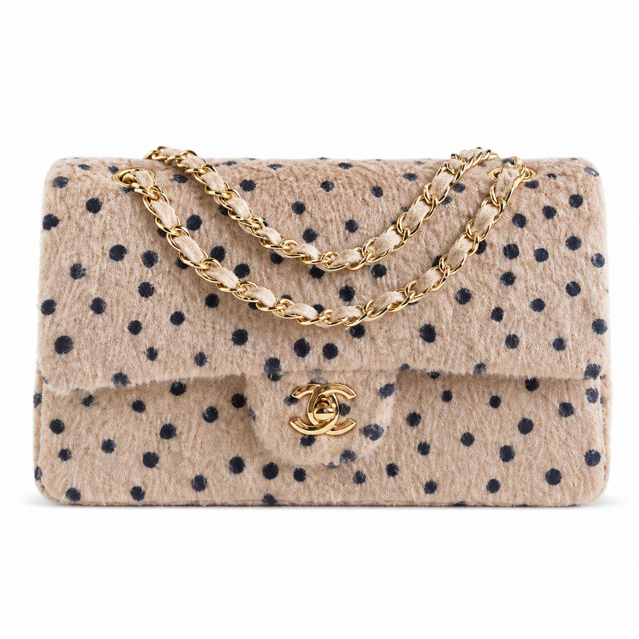 Chanel Classic Quilted Flap Bag | CC Hardware & Chain — 25.5cm