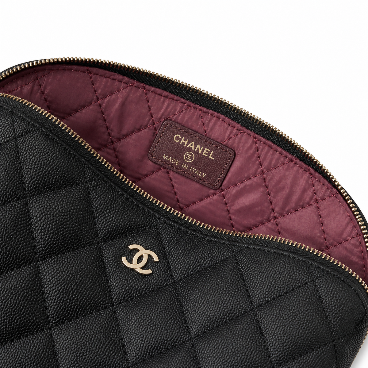 Chanel CC Quilted Mini Box Flap Bag | Gold Hardware & Chain — 19cm