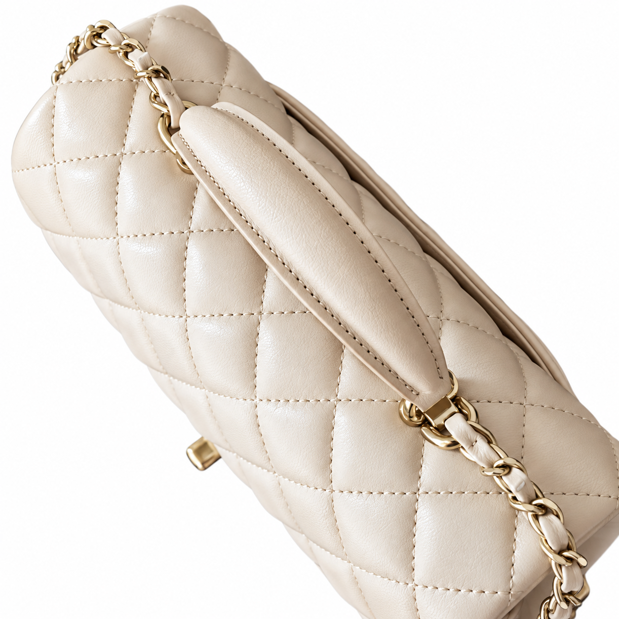Chanel Quilted Day Handbag 20cm