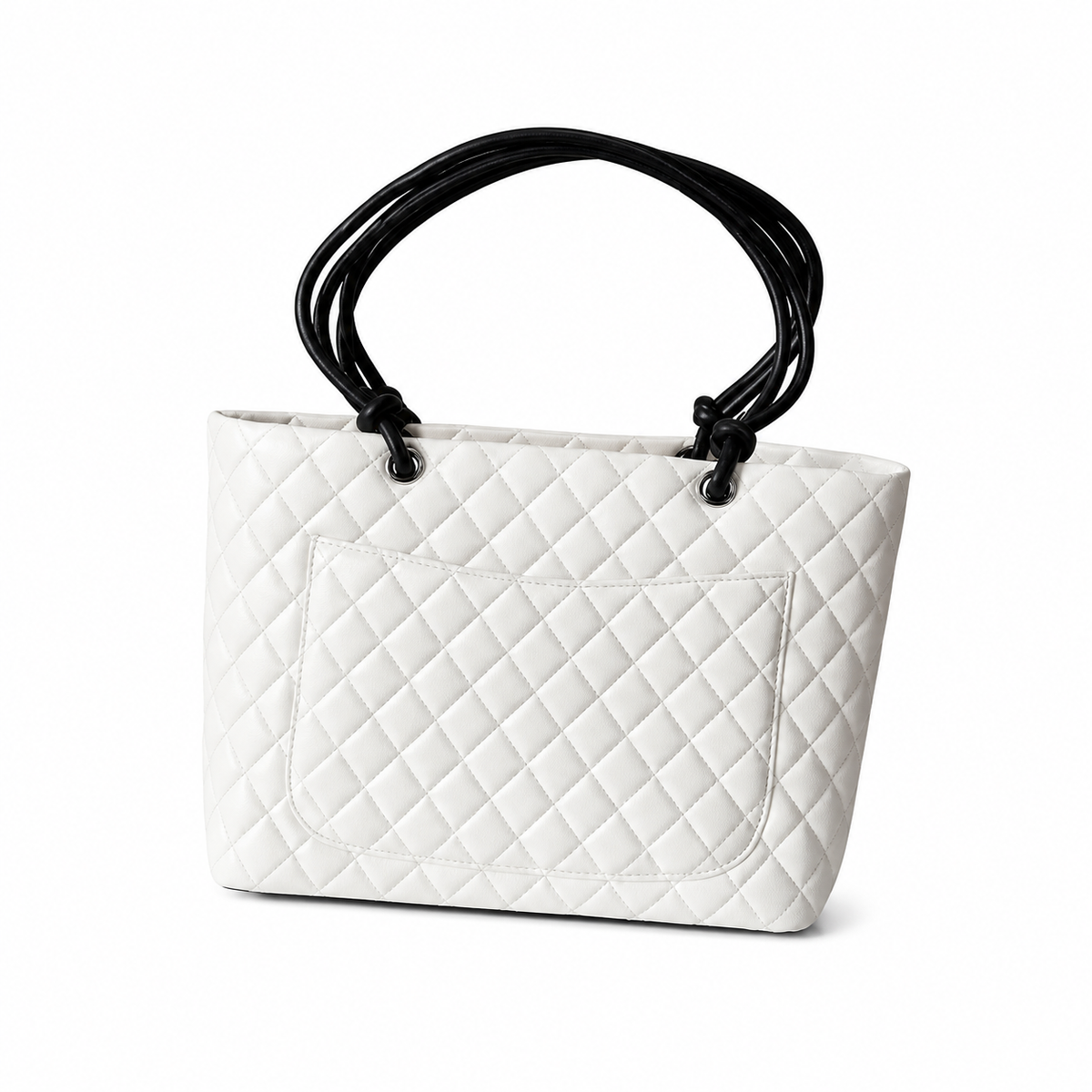 Chanel Quilted CC Top Handle Bag | Detachable Chain — 30cm