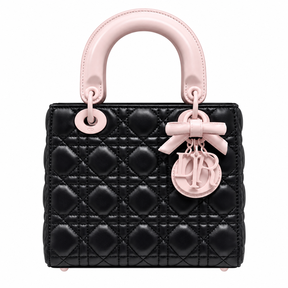 Dior Cannage Quilted Convertible Top Handle Bag 20cm