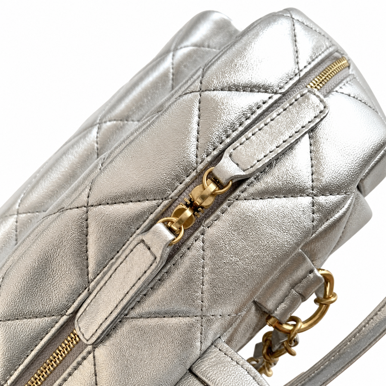 Chanel Classic Quilted Backpack | CC Hardware Chain Straps — 22cm