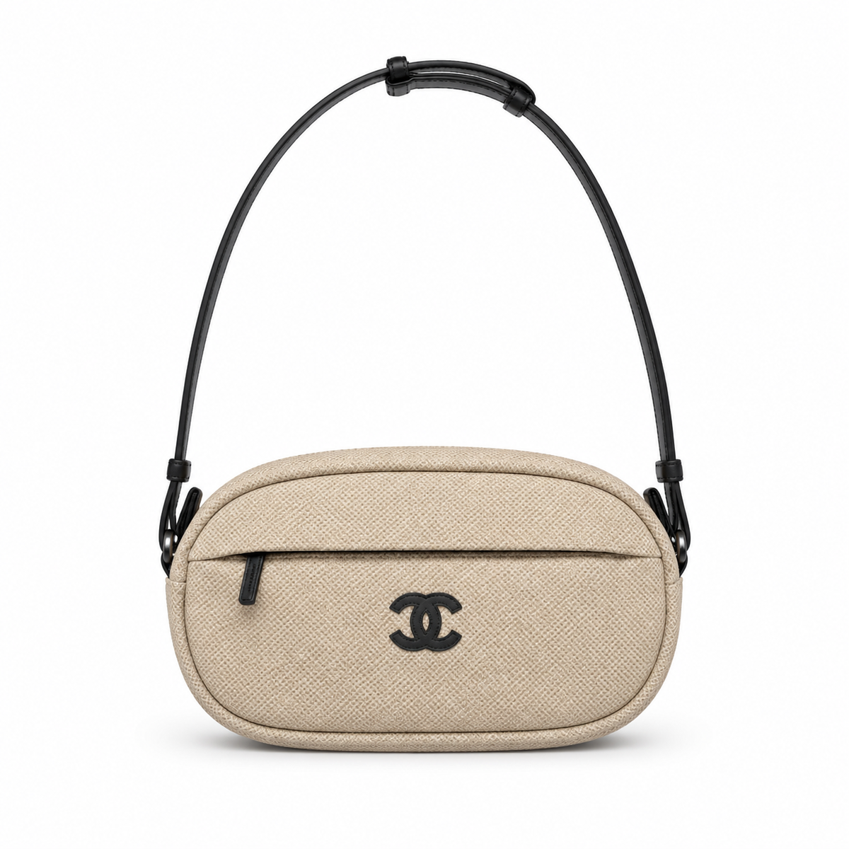 Chanel CC Quilted Top Handle Bag | Detachable Chain & Gold — 32cm