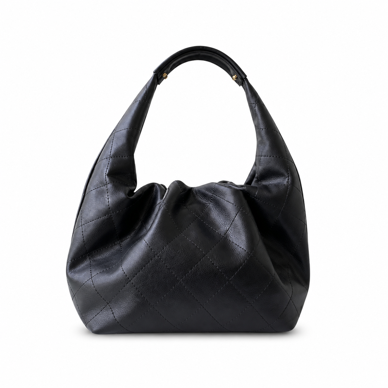 Chanel Classic Quilted Large Top Handle Handbag | CC Turn-Lock Chain Strap — 32cm
