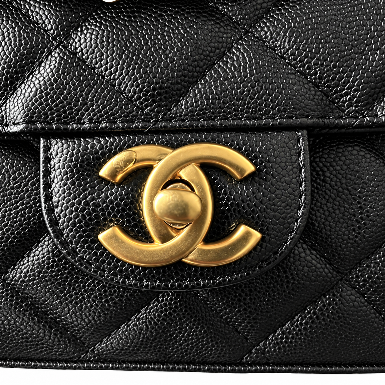 Chanel Quilted Compact Flap Bag 22×14.5×7cm
