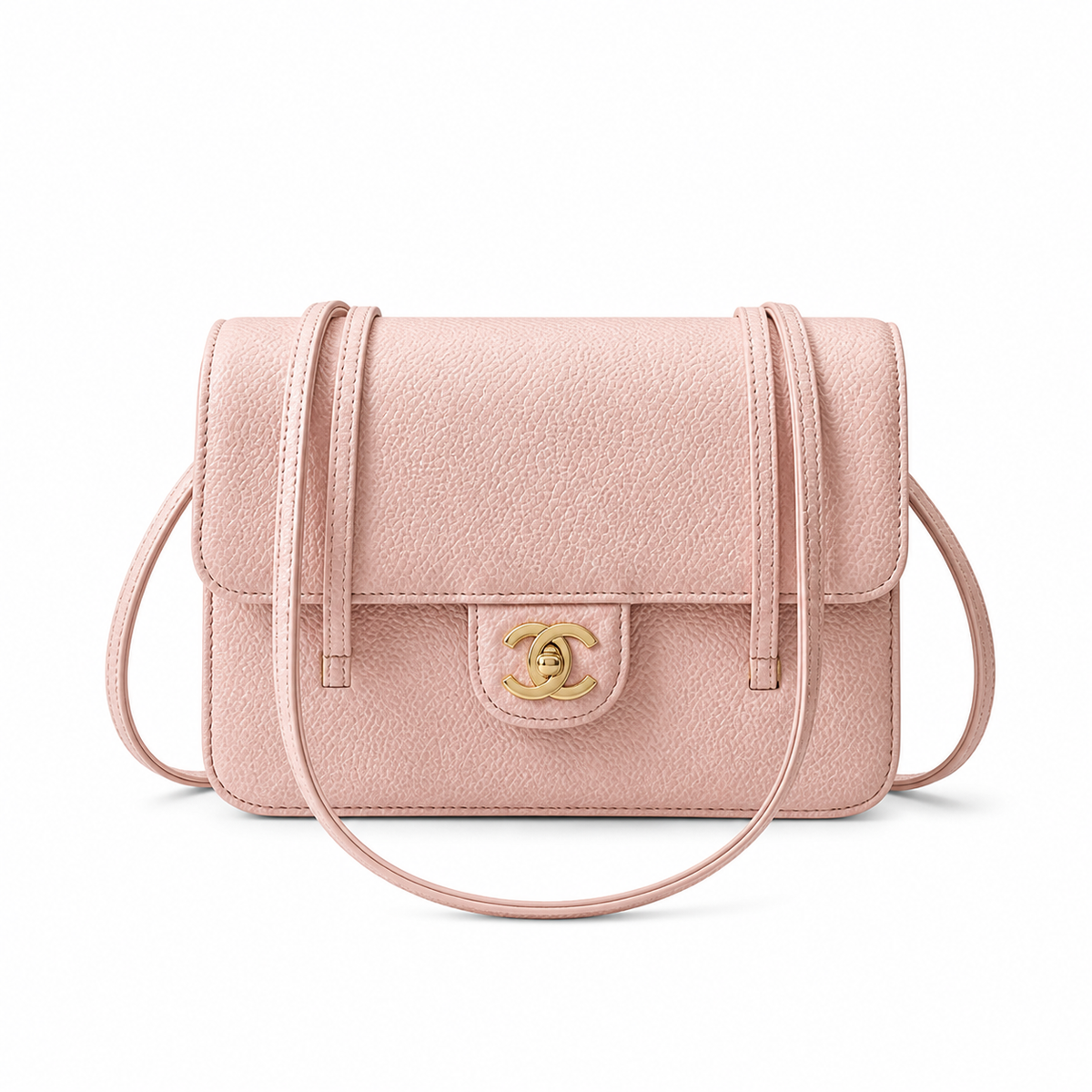 Chanel Classic Quilted Small Flap Bag | CC Hardware & Chain — 22cm