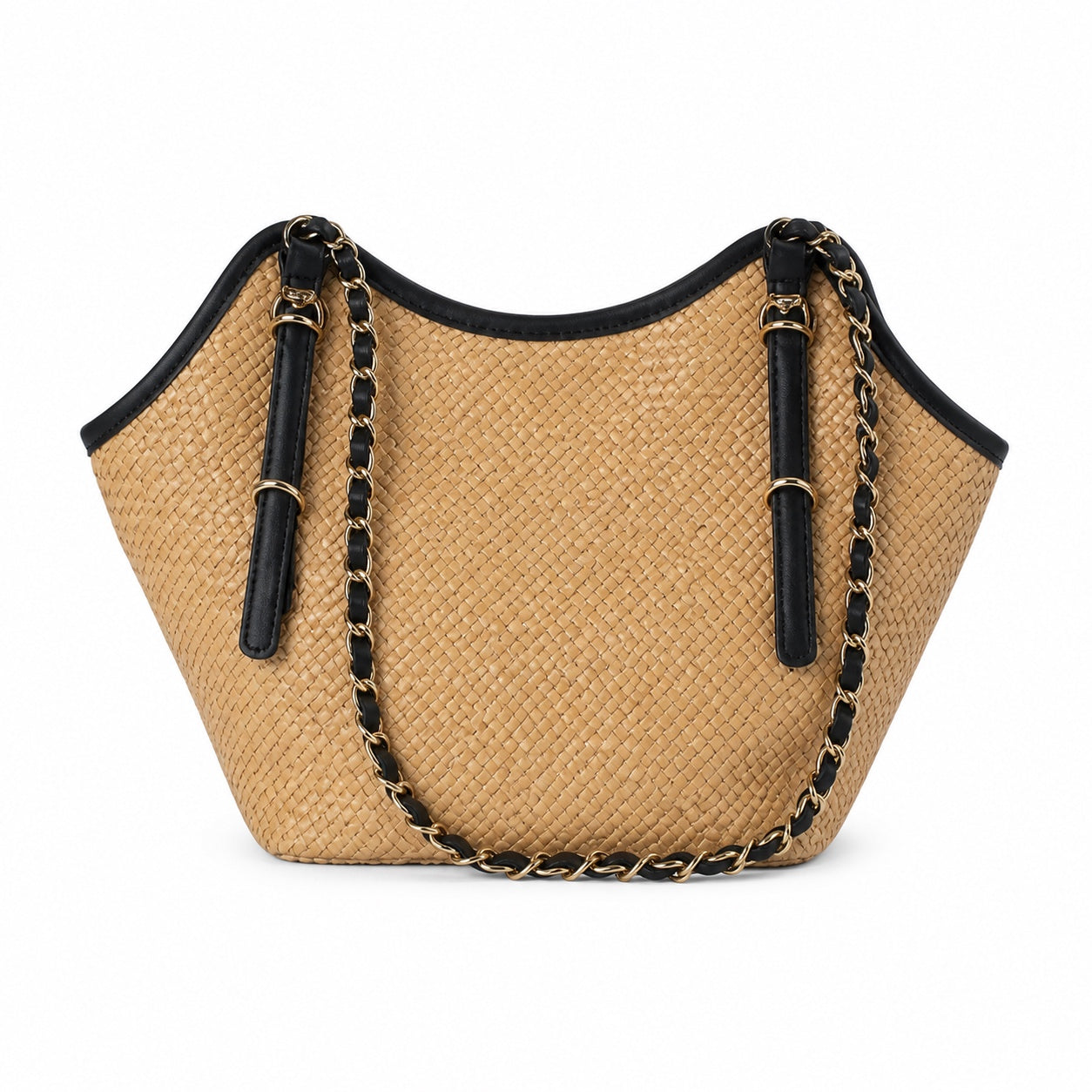 Chanel Classic Quilted Shoulder Bag | CC Hardware & Gold Chain — 28cm