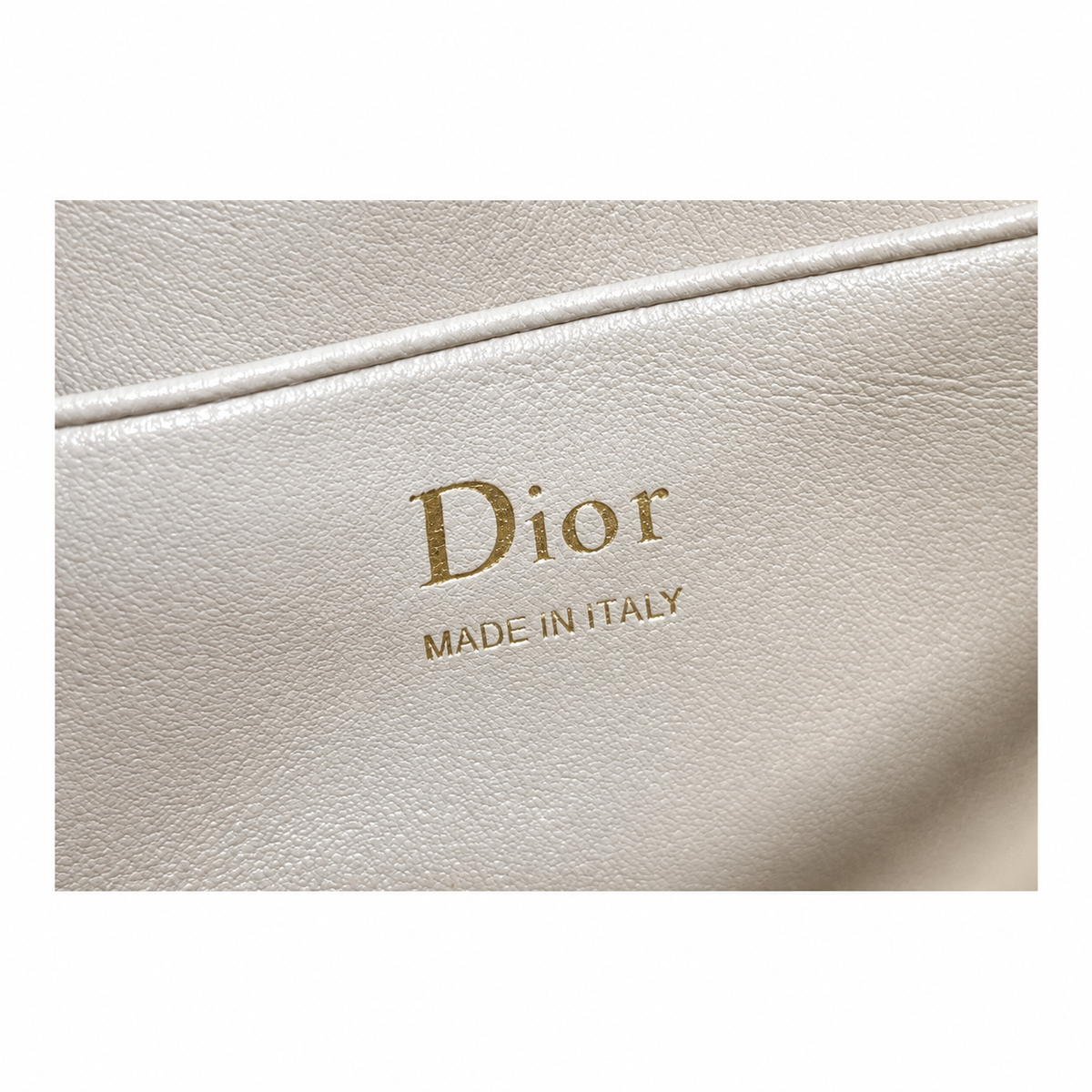 Dior Cannage Quilted Baguette Shoulder Bag 21cm