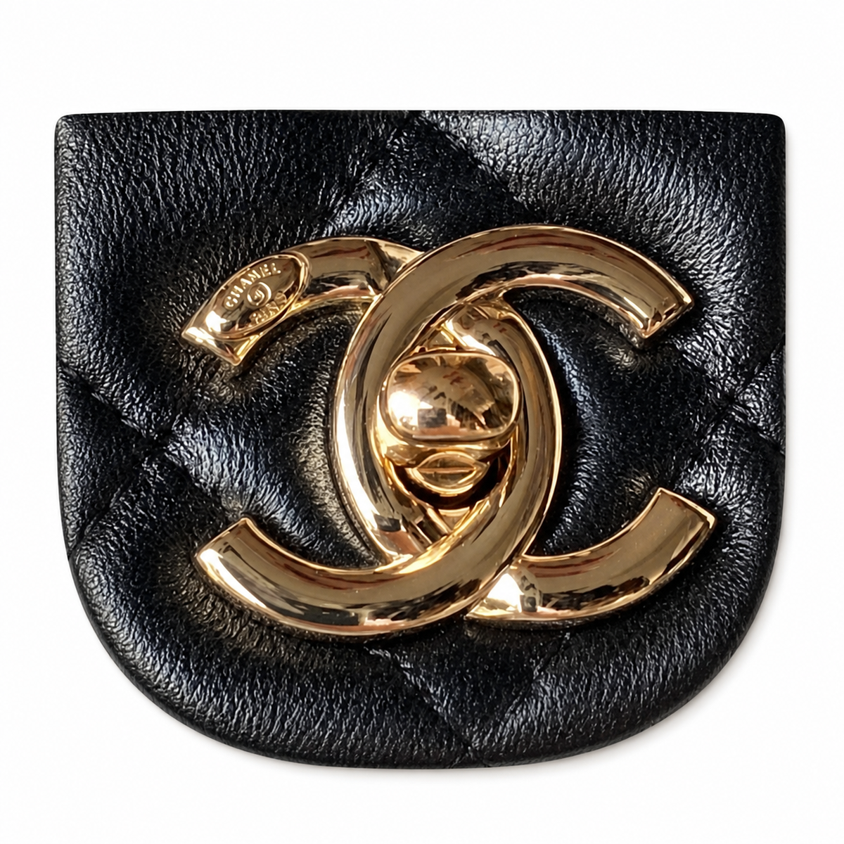 Chanel Trendy CC Small Top-Handle Flap Black Lambskin | Gold CC Turn-Lock — 20cm 24B