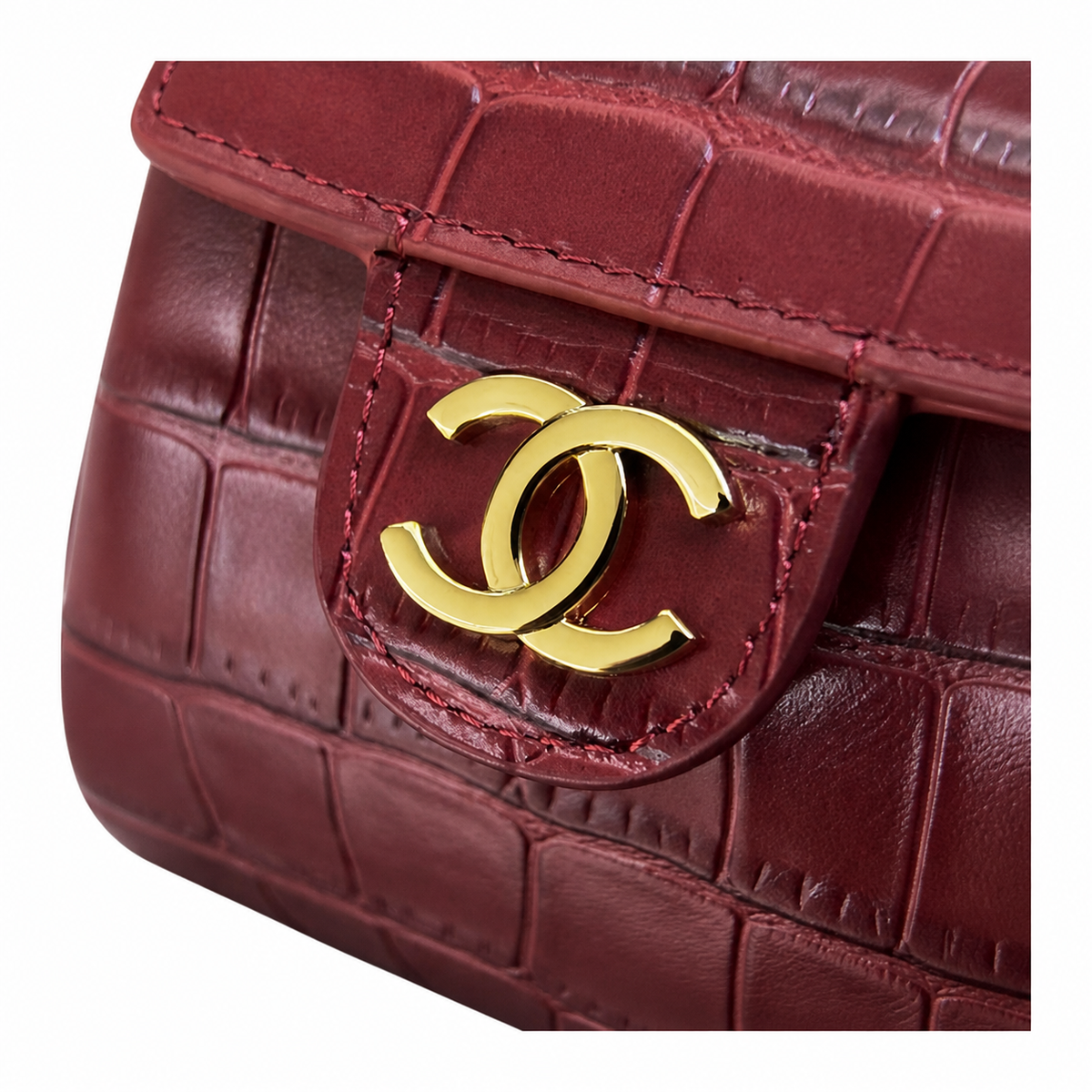 Chanel CC Quilted Top Handle Bag | Detachable Chain & Gold — 23cm