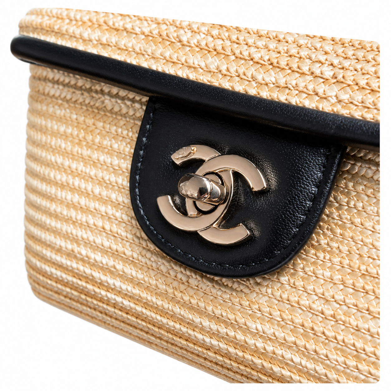 Chanel Classic Quilted Compact Flap Bag | CC Hardware & Gold Chain — 23cm