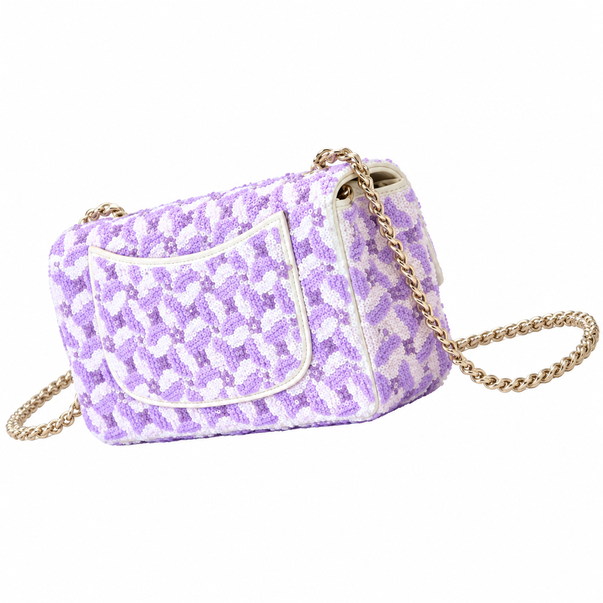 Chanel Quilted Compact Crossbody Bag 15×20×7cm