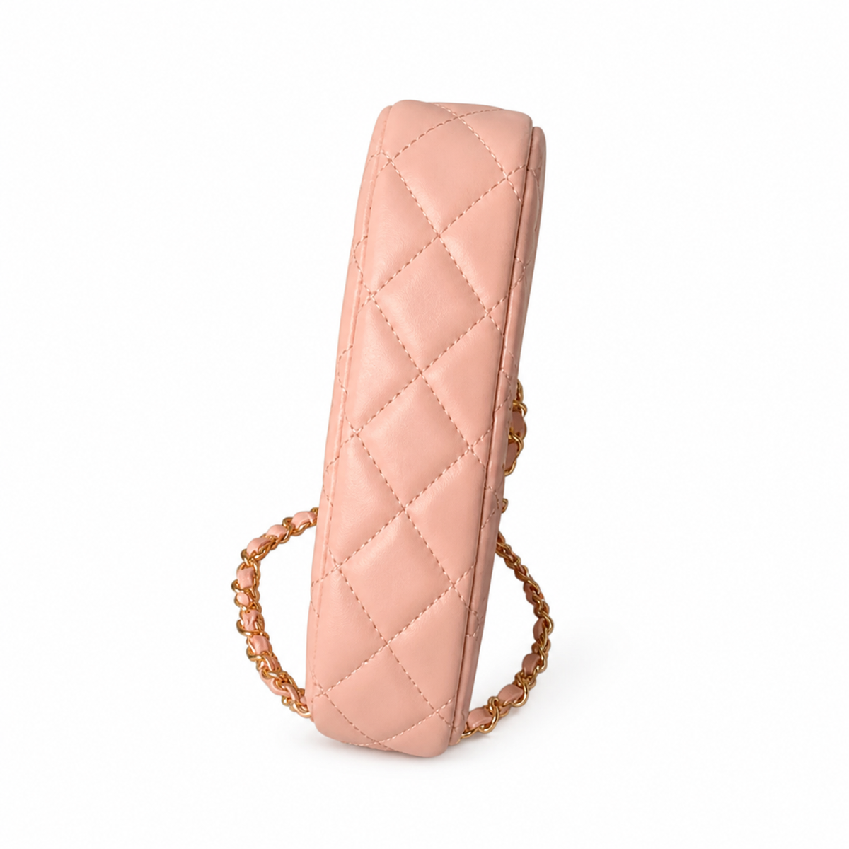 Chanel Classic Quilted Mini Flap Bag | CC Turn-Lock Gold Hardware — 13cm Ultra-Slim