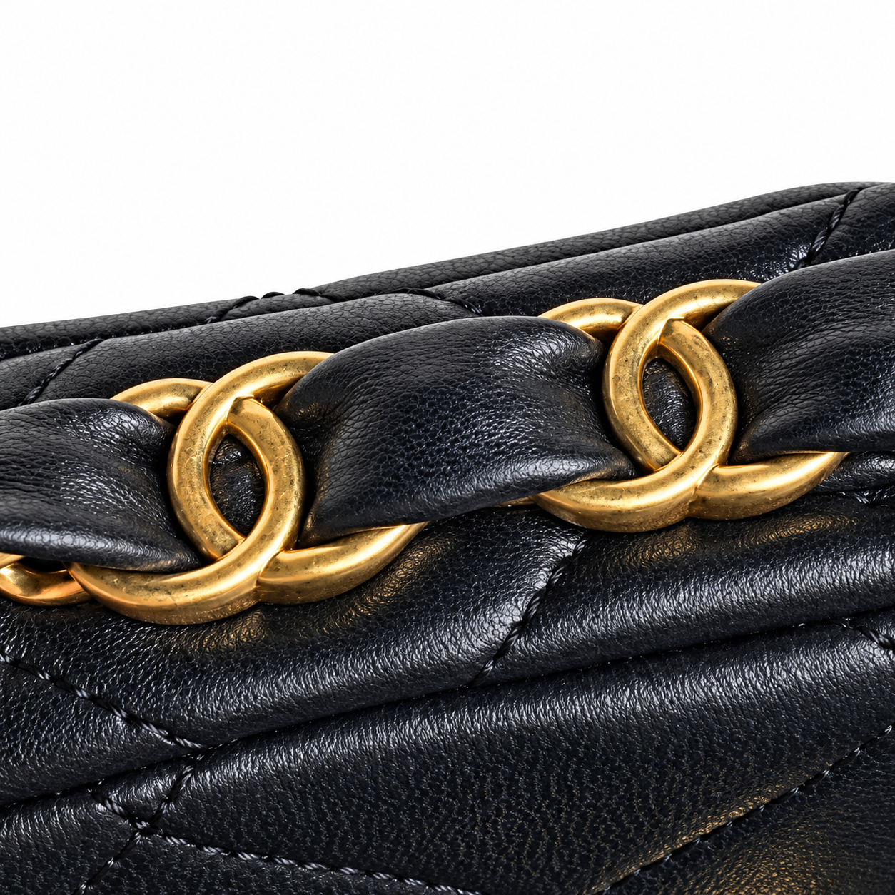 Chanel 19 Mini Flap Bag Black 17×12×5cm