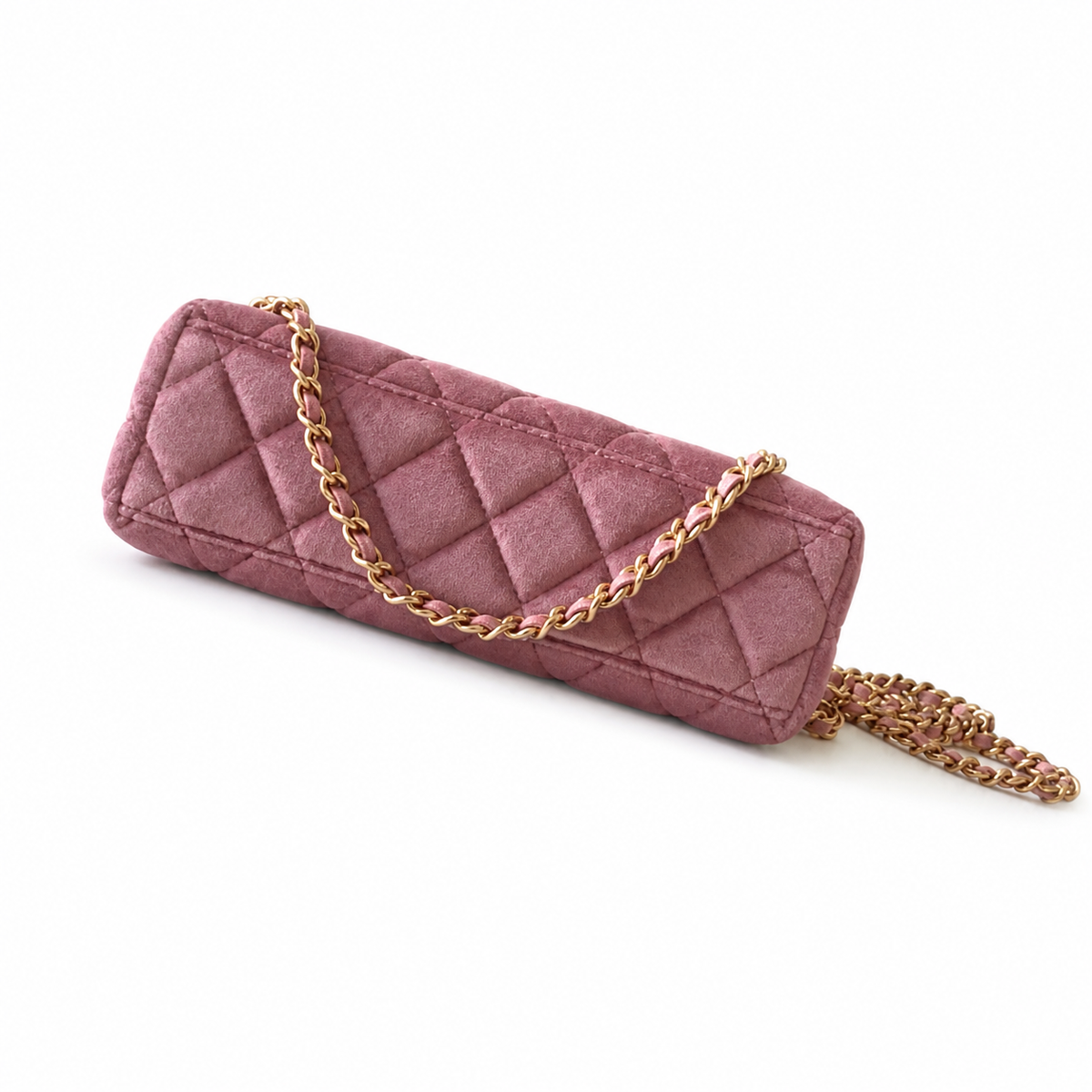 Chanel Classic Quilted Mini Flap Bag | CC Turn-Lock Leather Chain Strap — 13x19cm