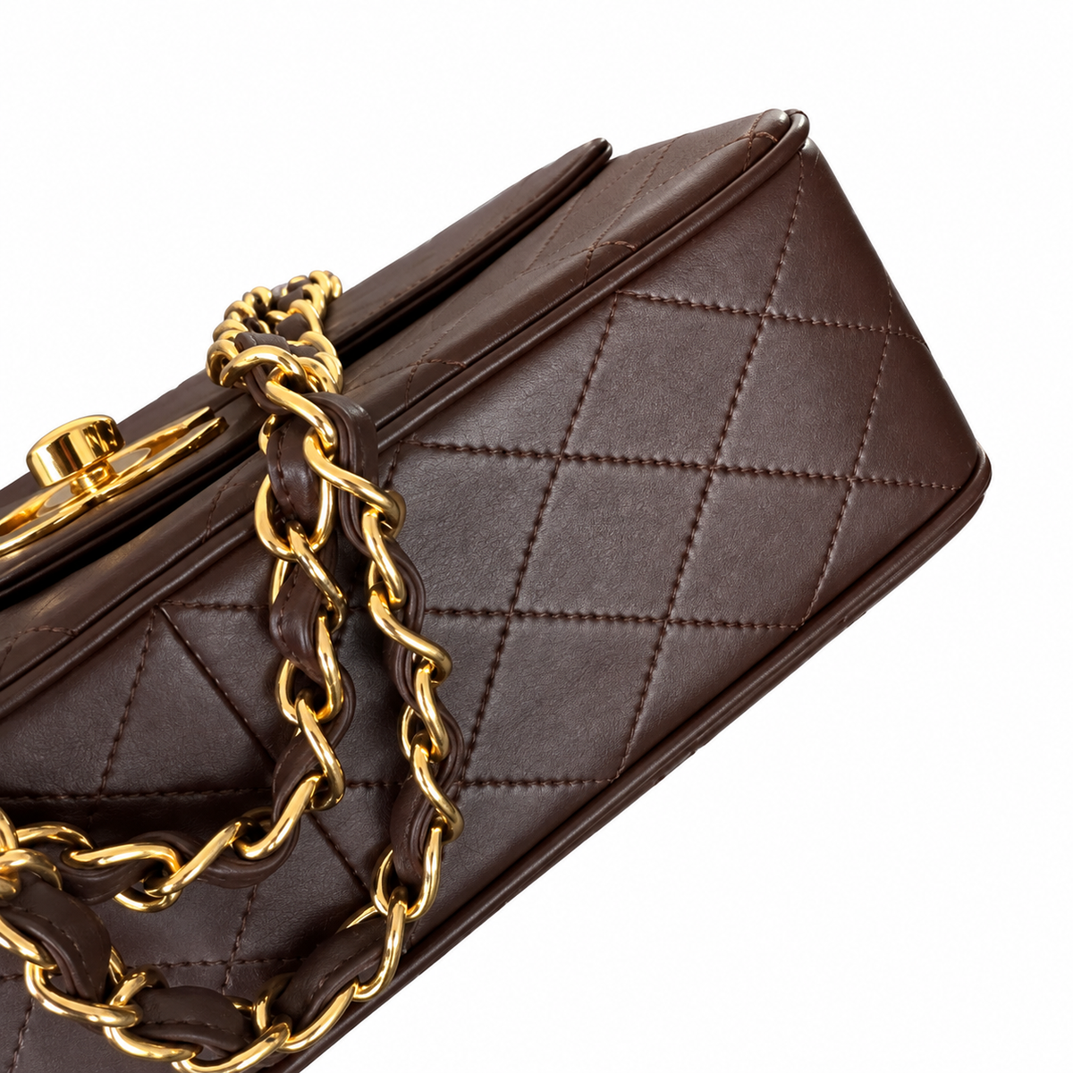 Chanel Quilted Work Tote Bag 30cm