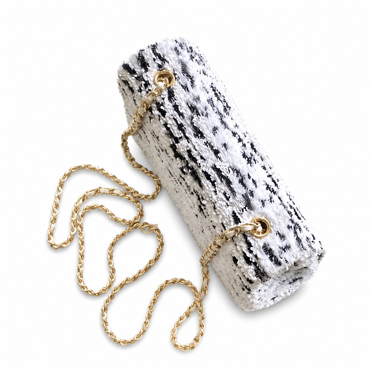 Chanel Classic Quilted Small Flap Bag | CC Turn-Lock Leather Chain Strap — 14cm