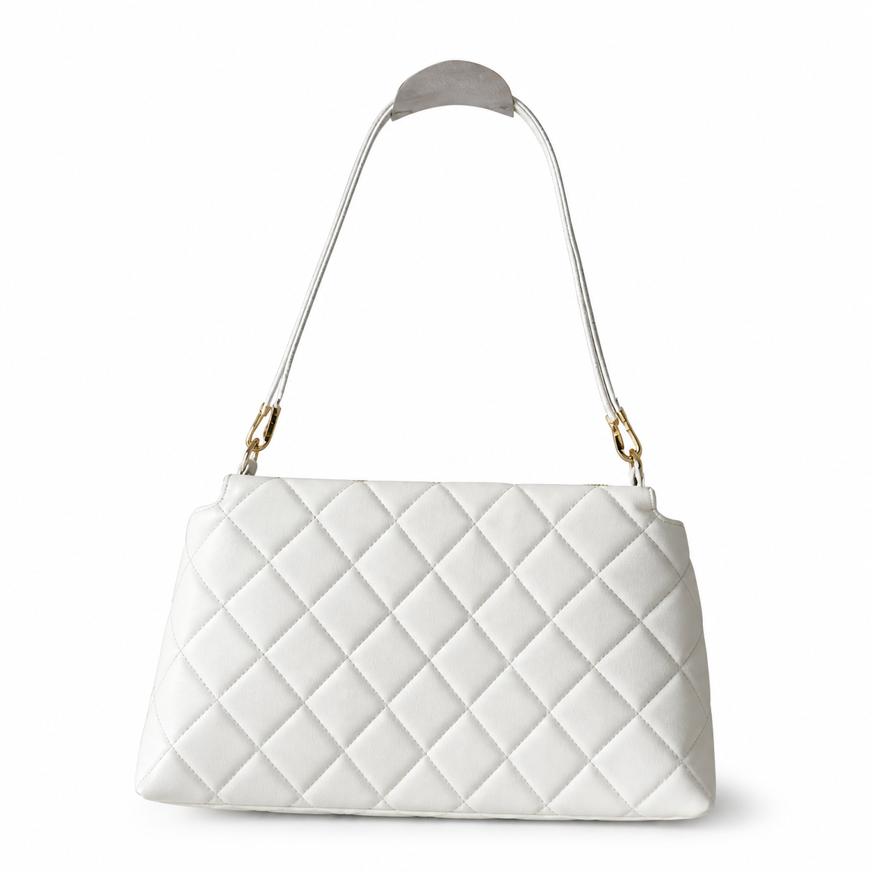 Chanel Classic Quilted Large Flap Bag | CC Hardware & Gold Chain — 29cm