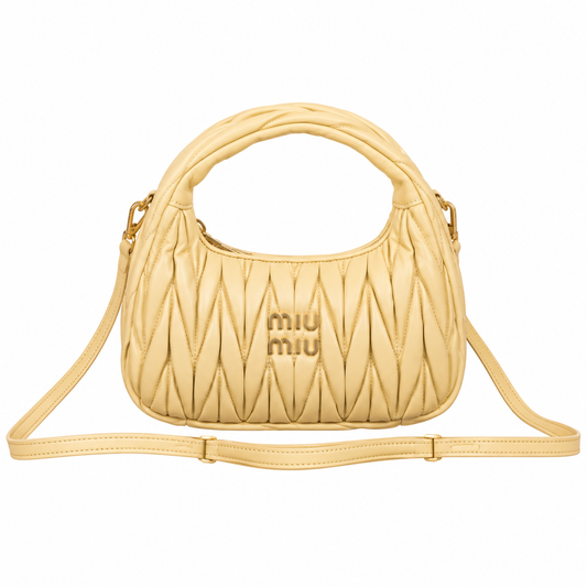 Miu Miu Leather Shoulder Bag 20×23×6 cm